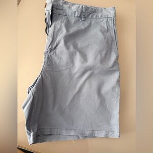Old Navy Men's Sky Blue Flat Front Shorts